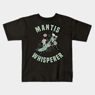 Praying Mantis Insect Lover Kids T-Shirt